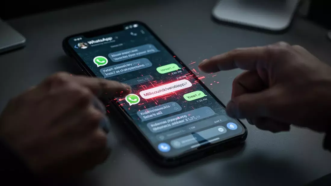 WhatsApp-Betrug: Gefälschte Umfragen kapern Konten Illustration mit AI erstellt übermittelt durch boerse-global.de