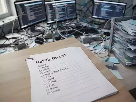 Not-To-Do-Liste: Der neue Schlüssel zur Produktivität - Foto: über boerse-global.de