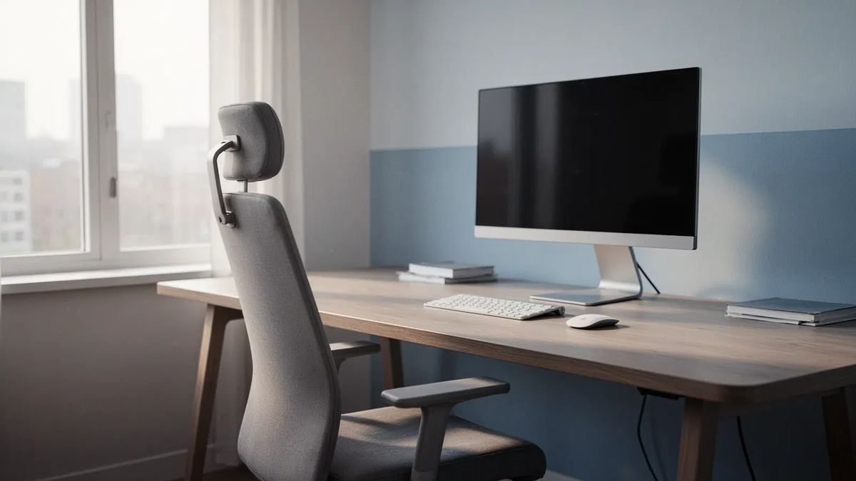 Seitliche Nackendehnung: Einfache Übung gegen Büro-Verspannungen - Foto: über boerse-global.de