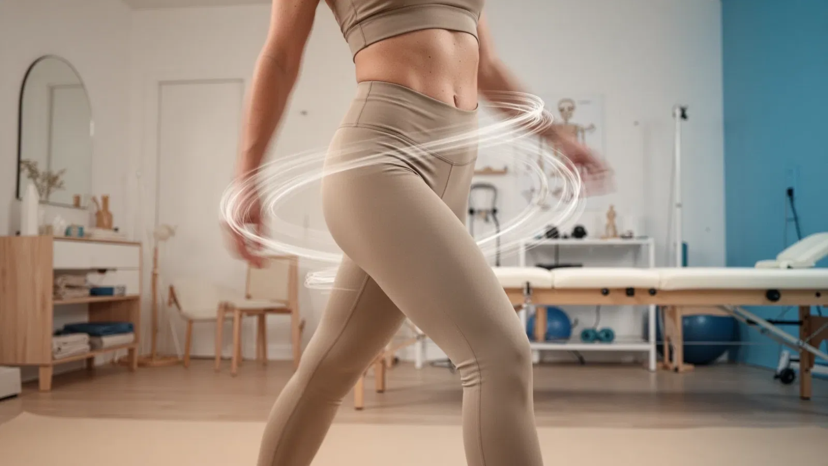 Becken-Achter: Einfache Übung mobilisiert Hüfte und Rücken - Foto: über boerse-global.de