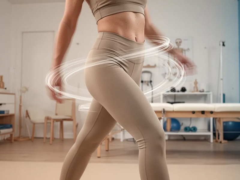 Becken-Achter: Einfache Übung mobilisiert Hüfte und Rücken - Foto: über boerse-global.de