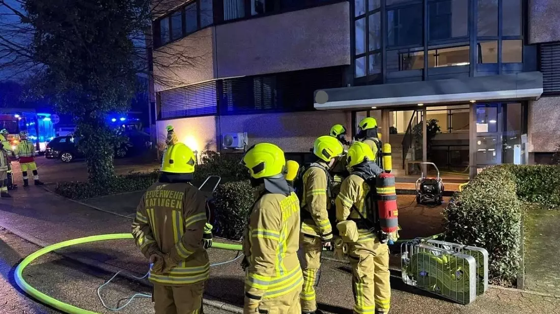 FW Ratingen: Kellerbrand in Ratingen-Lintorf - Bild: presseportal.de