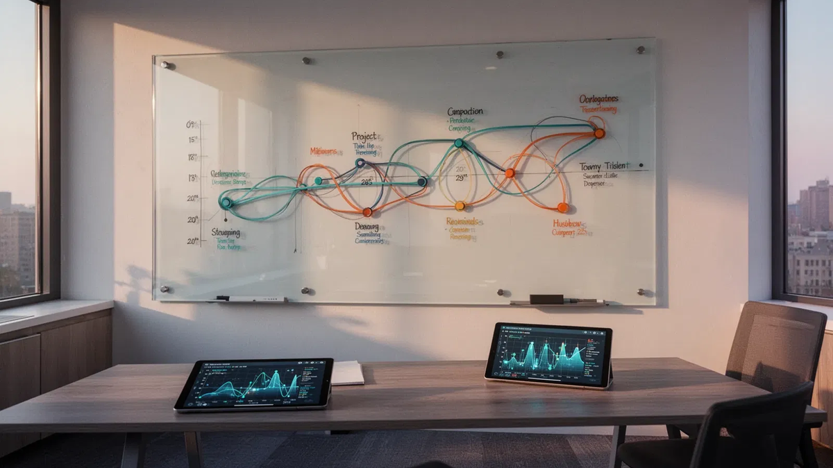 Projektmanagement 2026: KI plant, Menschen führen - Foto: über boerse-global.de