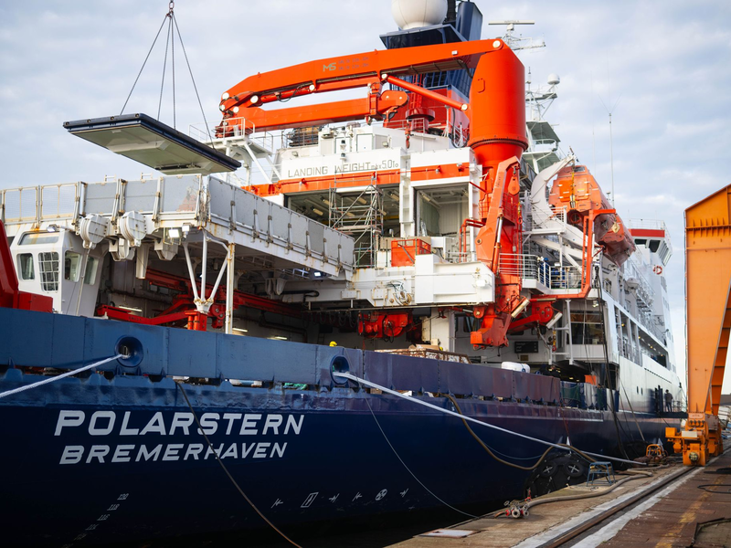 Das Forschungsschiff «Polarstern» startet aus dem chilenischen Punta Arenas zu einer Expedition in das antarktische Weddellmeer. (Archivbild) - Foto: Sina Schuldt/dpa