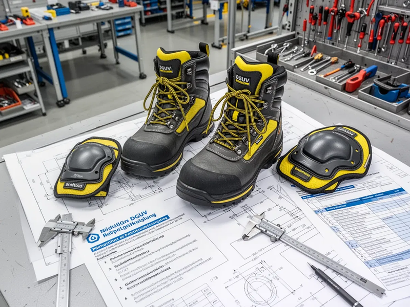 DGUV verschärft Regeln für Sicherheitsschuhe und Knieschutz - Foto: über boerse-global.de
