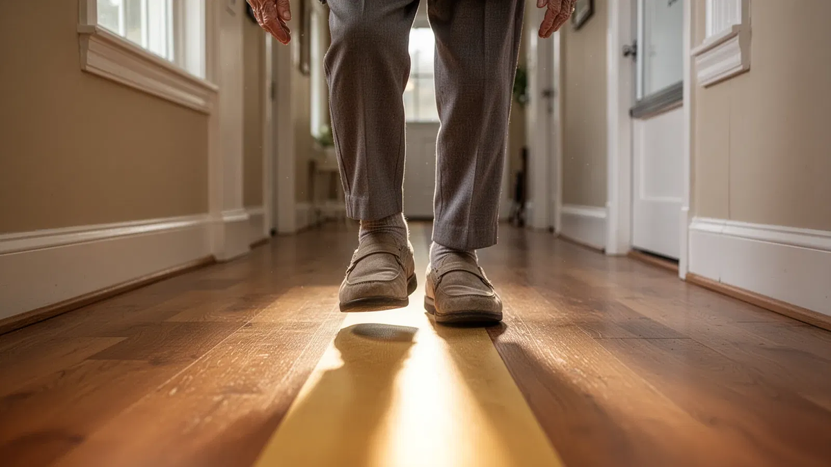 Seiltänzer-Gang senkt Sturzrisiko für Senioren - Foto: über boerse-global.de