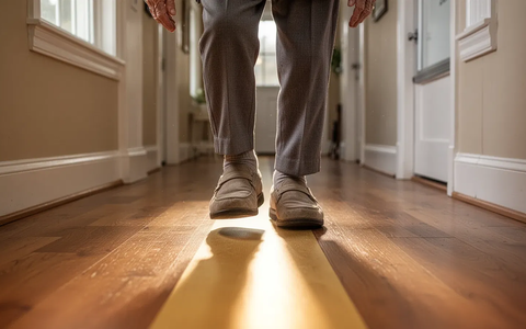 Seiltänzer-Gang senkt Sturzrisiko für Senioren - Foto: über boerse-global.de