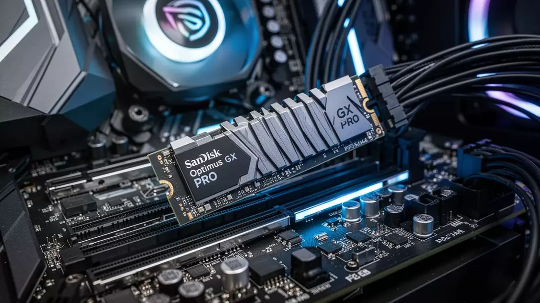 SanDisk Optimus: Neue PCIe-5.0-Festplatten für Gamer und Profis - Bild: über boerse-global.de
