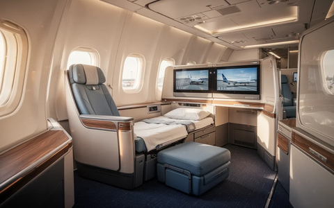 Lufthansa und Condor starten Luxus-Offensive in Frankfurt - Foto: ĂŒber boerse-global.de Lufthansa und Condor starten Luxus-Offensive in Frankfurt - Foto: ĂŒber boerse-global.de