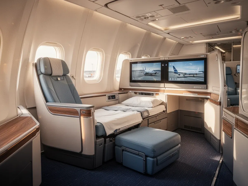 Lufthansa und Condor starten Luxus-Offensive in Frankfurt - Foto: über boerse-global.de