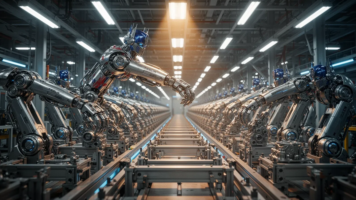 Tesla setzt alles auf den Roboter-Optimus - Foto: über boerse-global.de