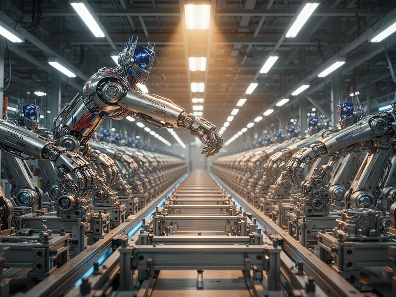 Tesla setzt alles auf den Roboter-Optimus - Foto: über boerse-global.de