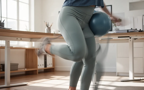 Dynamisches Bein-Pendeln: Die einfache Übung gegen Bewegungsmangel - Foto: über boerse-global.de