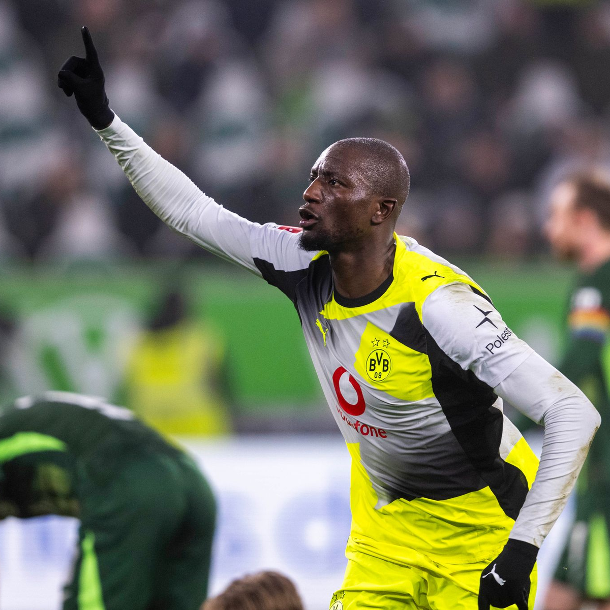 Rettete seine Mannschaft: BVB-Torjäger Serhou Guirassy. - Foto: David Inderlied/dpa