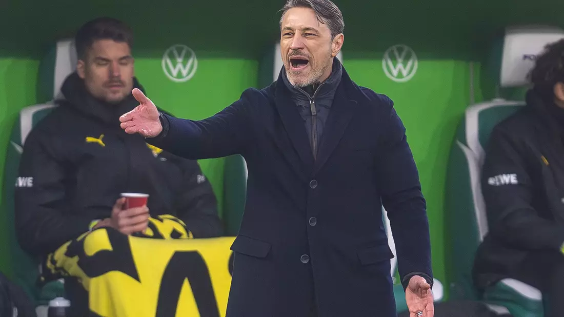 Rückkehr nach Wolfsburg mit Happy End: BVB-Cheftrainer Niko Kovac. - Bild: David Inderlied/dpa