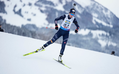 Die italienische Biathletin Rebecca Passler geht beim Cas gegen ihre Dopingsperre vor. (Archivbild) - Foto: Matthias Schrader/AP/dpa