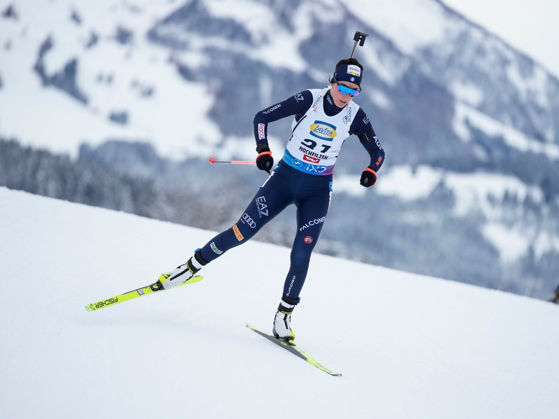 Die italienische Biathletin Rebecca Passler geht beim Cas gegen ihre Dopingsperre vor. (Archivbild) - Foto: Matthias Schrader/AP/dpa