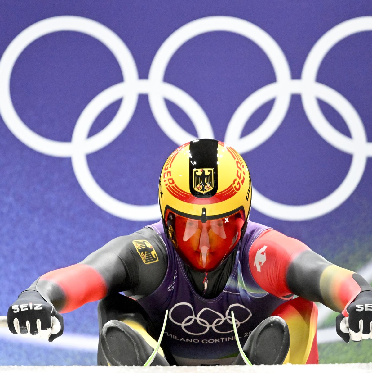 Max Langenhan fuhr in beiden Läufen Bahnrekord. - Foto: Robert Michael/dpa