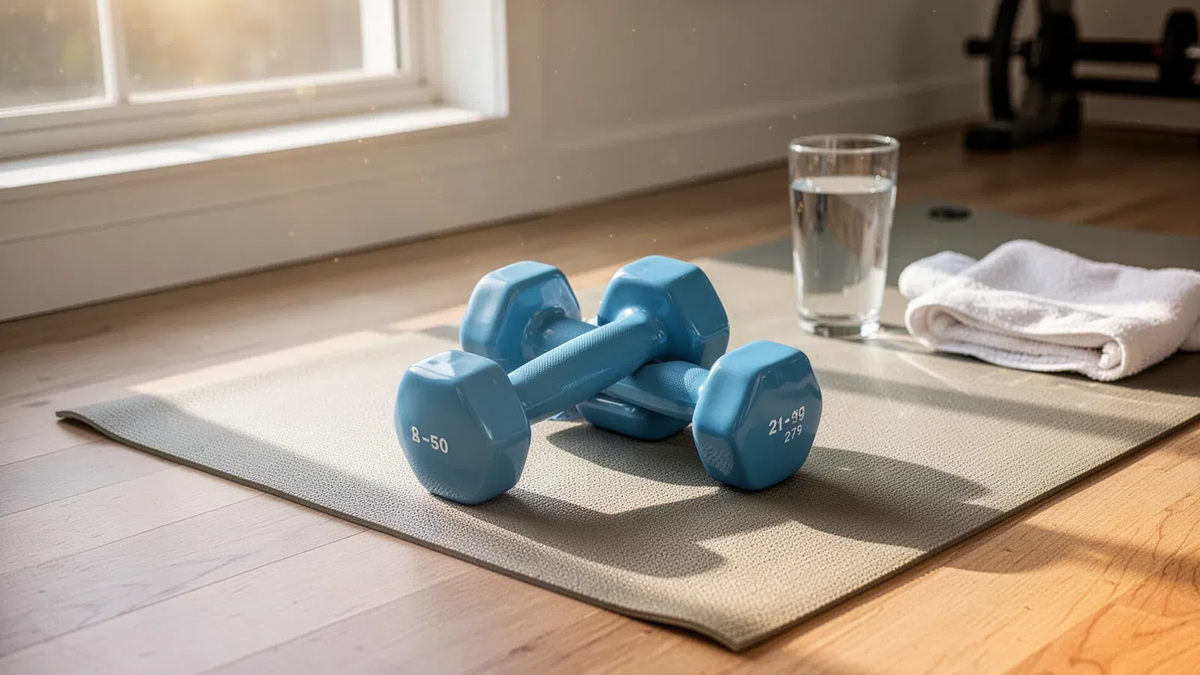 Hanteltraining ab 50: Einfacher Pump gegen Muskelabbau - Foto: über boerse-global.de