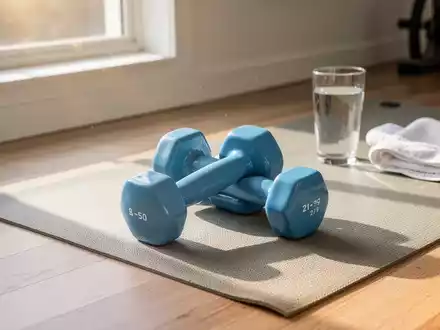 Hanteltraining ab 50: Einfacher Pump gegen Muskelabbau - Foto: über boerse-global.de
