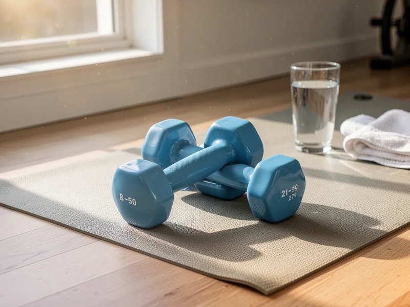 Hanteltraining ab 50: Einfacher Pump gegen Muskelabbau - Foto: über boerse-global.de