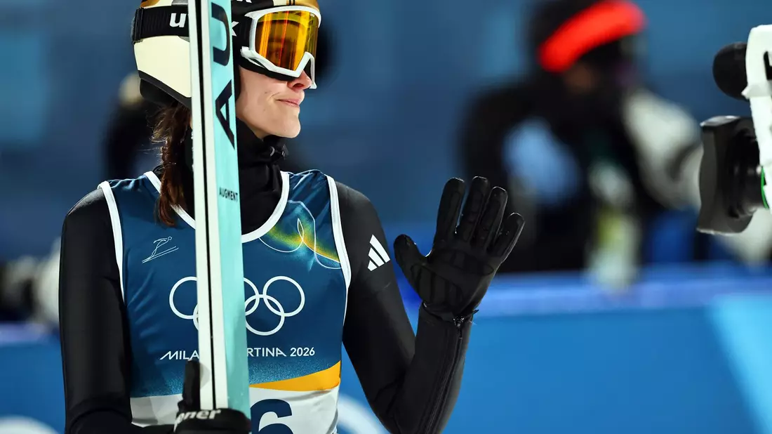 Selina Freitag wurde beste Deutsche. - Bild: Daniel Karmann/dpa