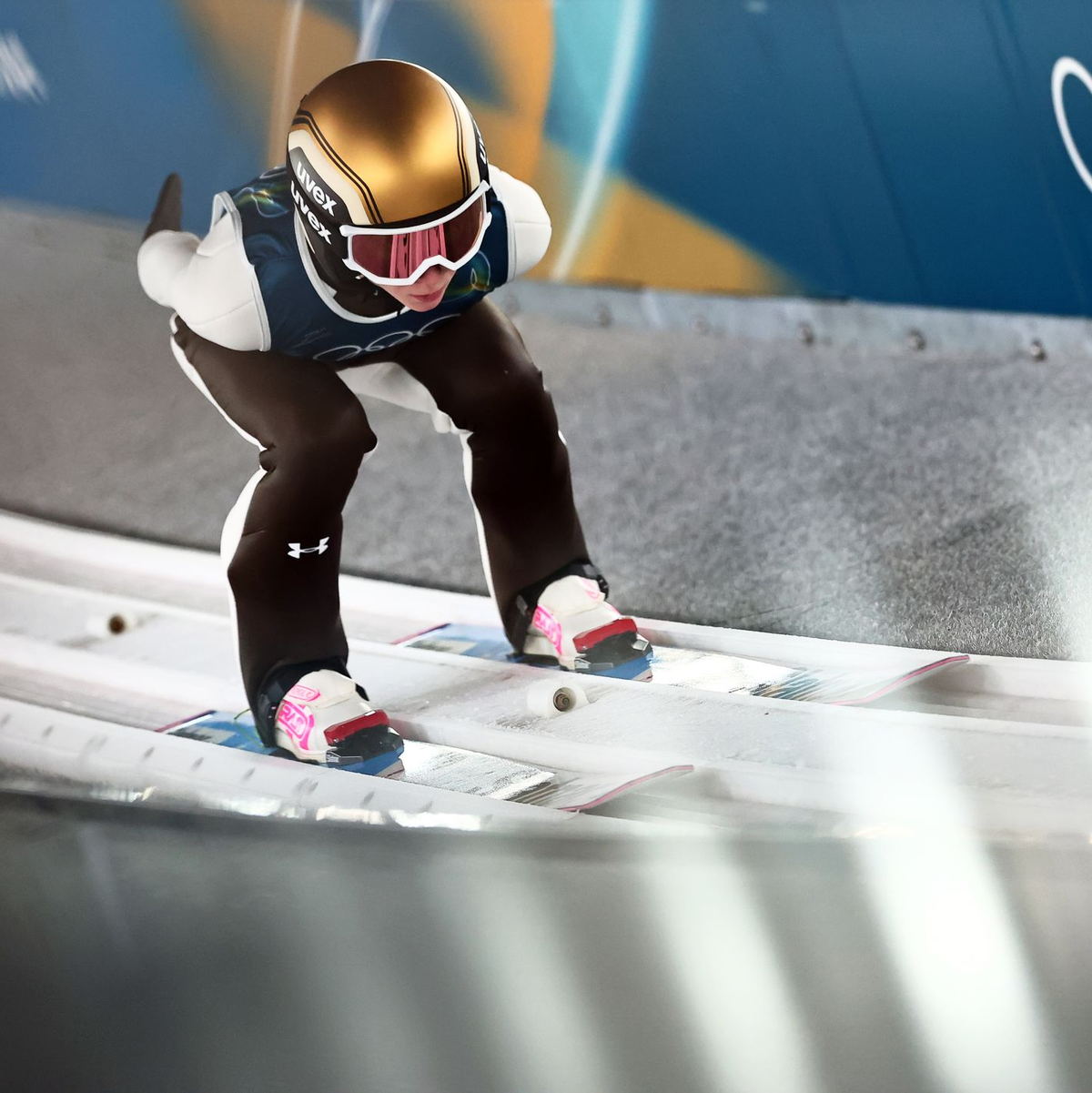 Nika Prevc war als Topfavoritin gestartet, am Ende gab es Silber. - Foto: Daniel Karmann/dpa