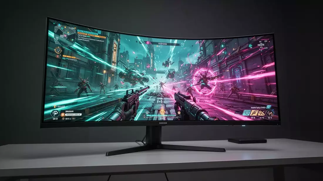 Samsung Odyssey OLED G9: Premium-Monitor jetzt für 800 Euro - Bild: über boerse-global.de