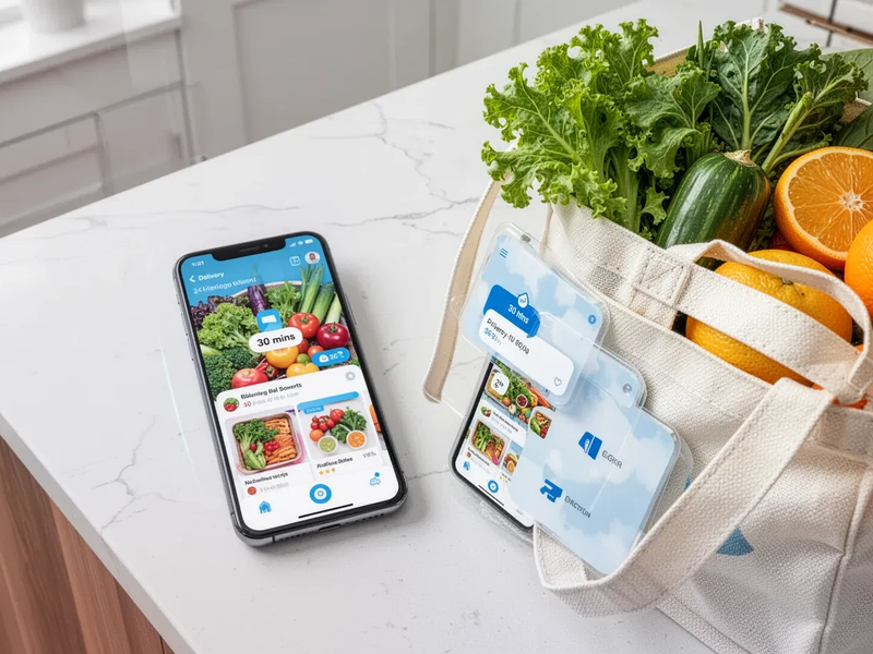 Digitaler Lebensmittelhandel setzt 2026 auf Tempo und KI - Foto: über boerse-global.de