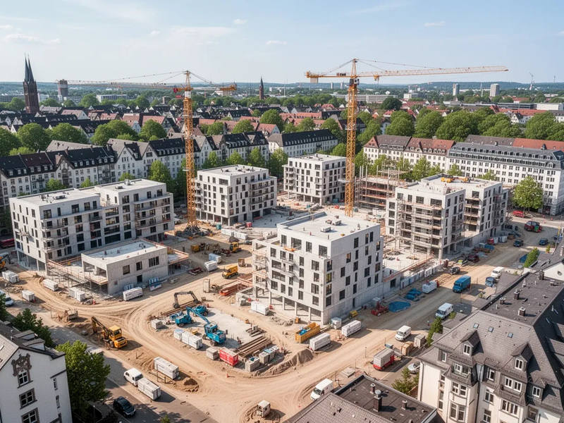 Grevenbroich baut 140 Wohnungen am alten Hammerwerk - Foto: über boerse-global.de