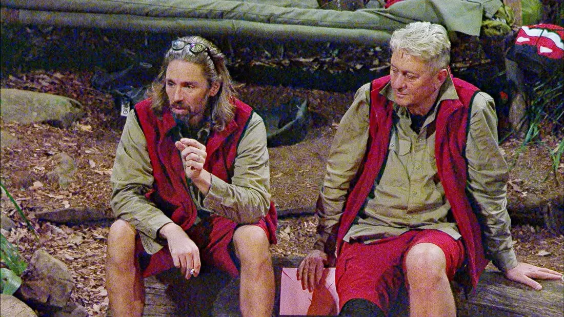 Gil und Hubert kämpfen um die Dschungelkrone. (Handout) - Bild: RTL/dpa