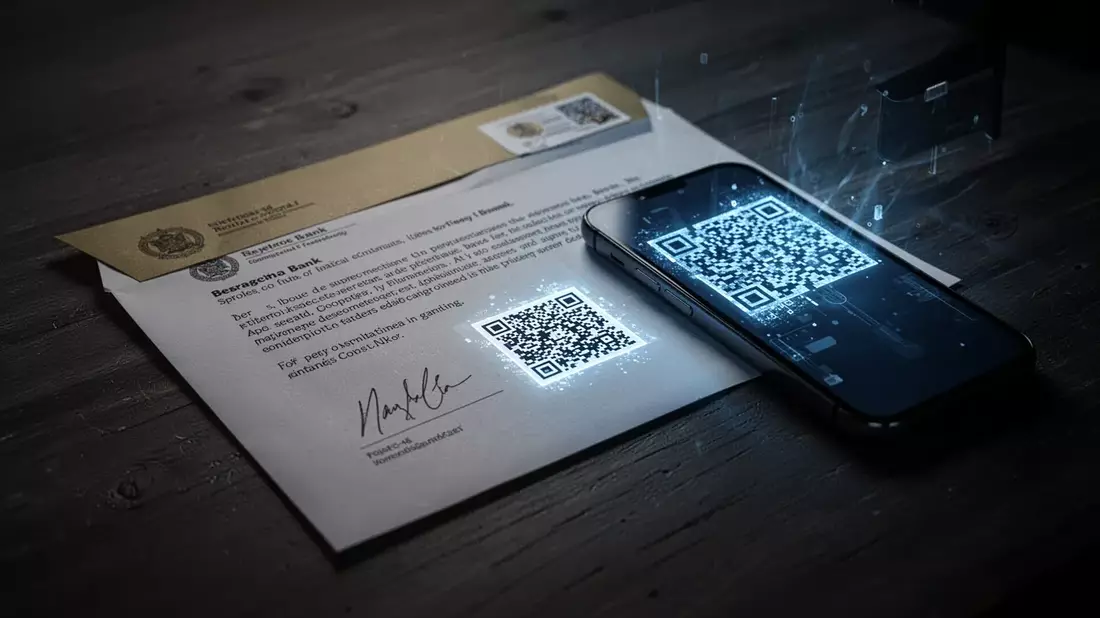 Quishing: Betrüger nutzen QR-Codes in gefälschten Bankbriefen - Bild: über boerse-global.de
