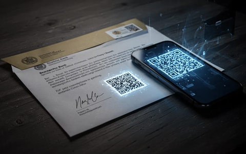 Quishing: Betrüger nutzen QR-Codes in gefälschten Bankbriefen - Foto: über boerse-global.de