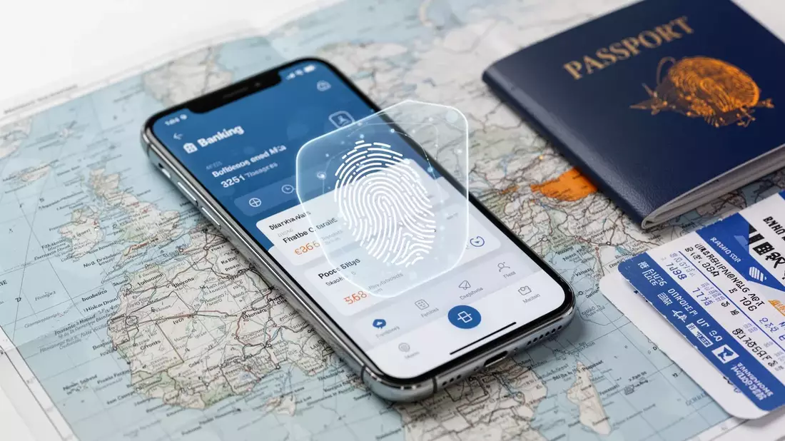 Mobile Banking: Biometrie boomt, Betrüger lauern im Urlaub - Bild: über boerse-global.de