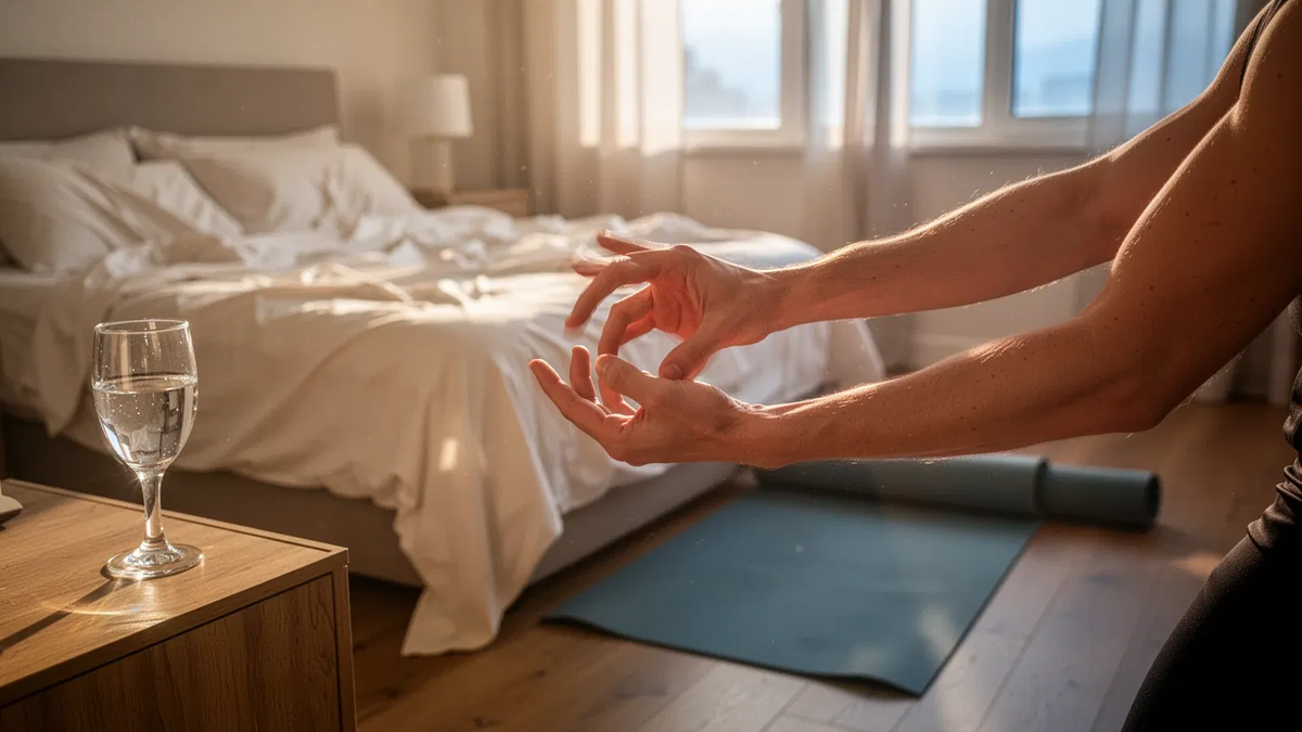 Zehn Minuten am Morgen vertreiben Gelenk-Steifheit - Foto: über boerse-global.de
