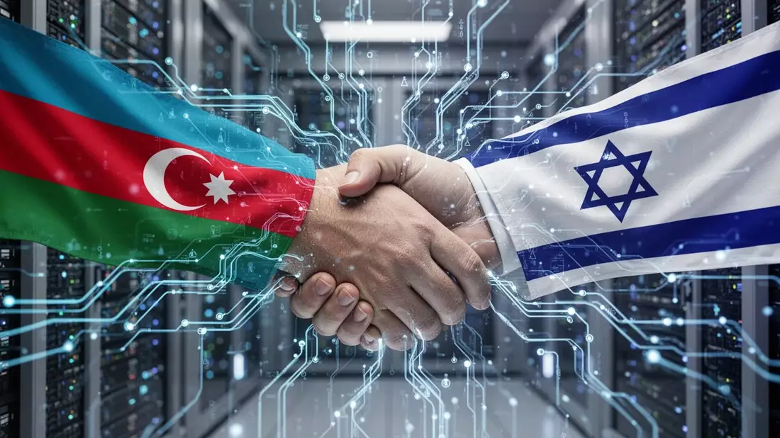 Israel und Azerbaijan schließen Allianz für Künstliche Intelligenz Illustration mit AI erstellt übermittelt durch boerse-global.de