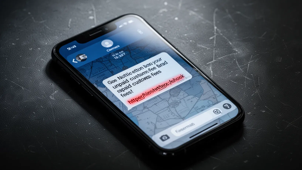 Smishing-Welle: Zoll-SMS erbeutet Smartphone-Daten - Foto: über boerse-global.de
