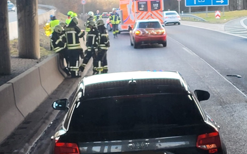 FW-EN: Auffahrunfall auf Autobahn - Foto: presseportal.de