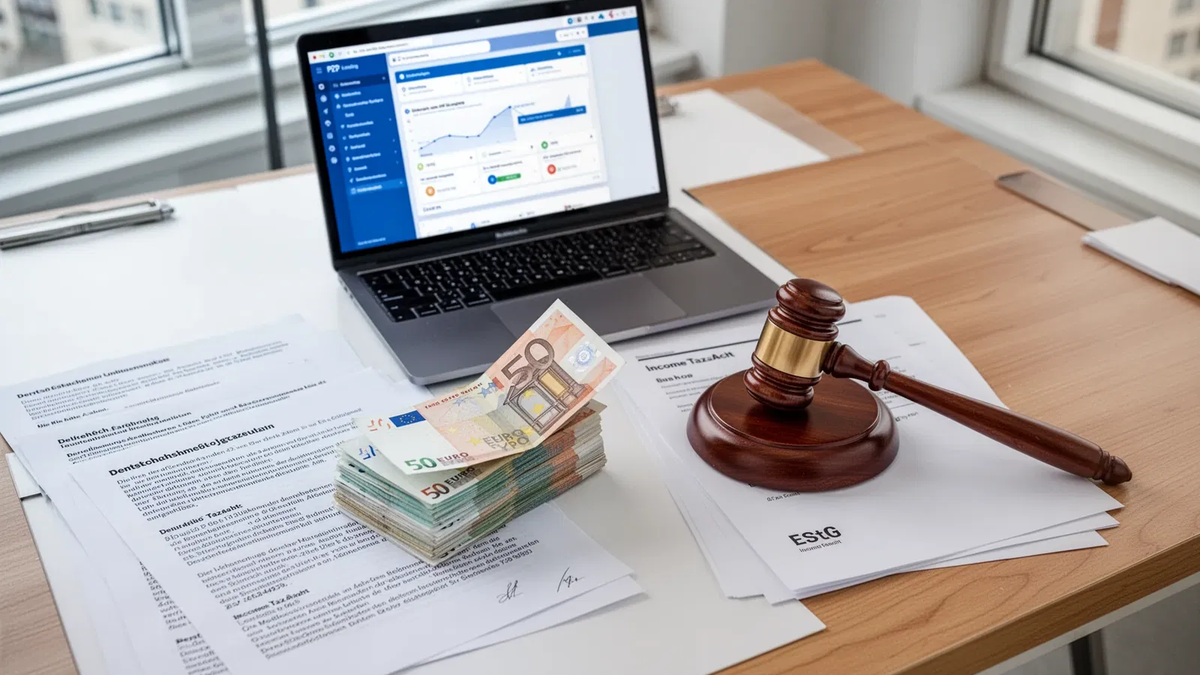 P2P-Kredite: Steuerliche Verlustabzugsobergrenze endgültig gefallen - Foto: über boerse-global.de