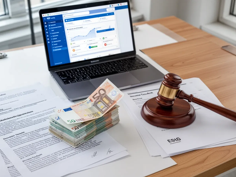 P2P-Kredite: Steuerliche Verlustabzugsobergrenze endgültig gefallen - Foto: über boerse-global.de