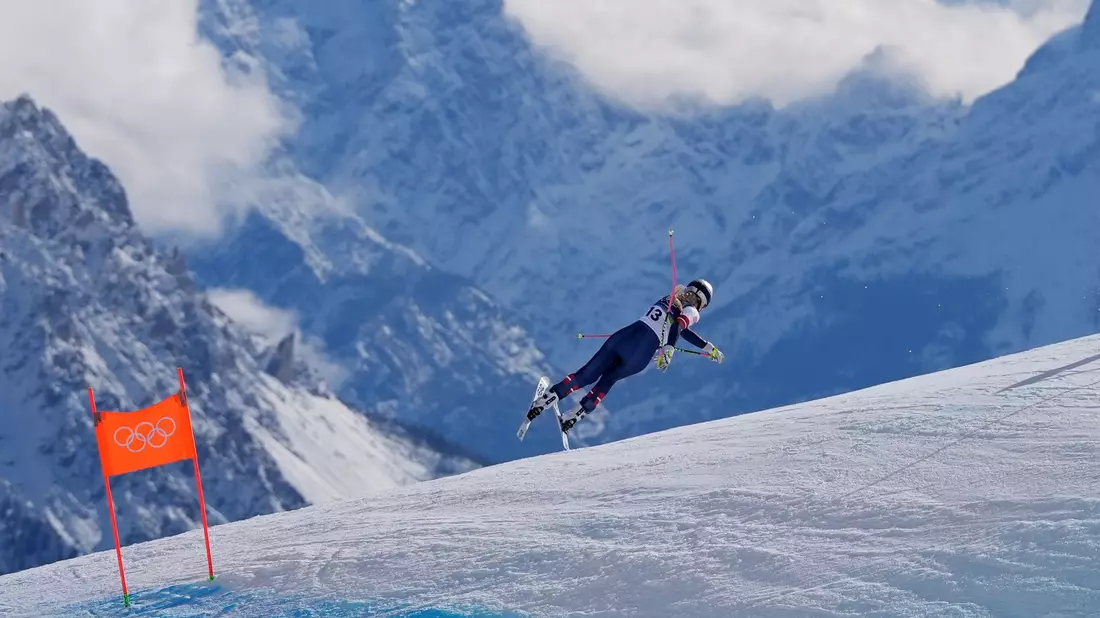 Lindsey Vonn ist im olympischen Abfahrtsrennen schwer gestürzt. - Bild: Jacquelyn Martin/AP/dpa