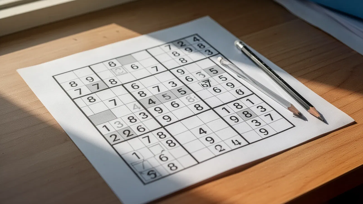Sudoku erlebt 2026 Comeback als Gehirntraining - Foto: über boerse-global.de