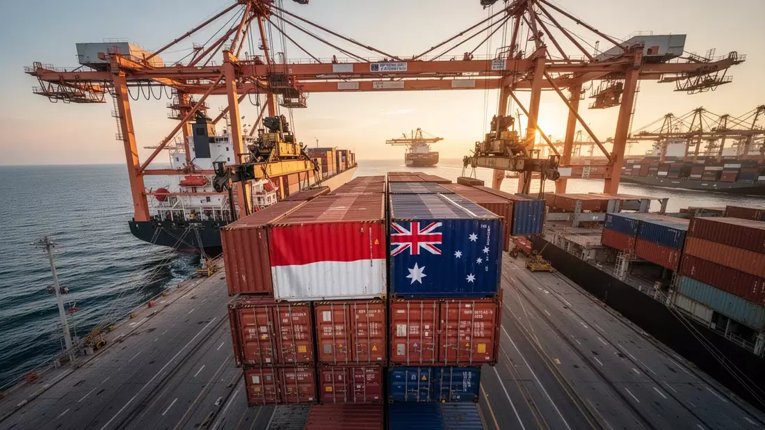 Zollabkommen beschleunigt Handel zwischen Indonesien und Australien - Bild: über boerse-global.de