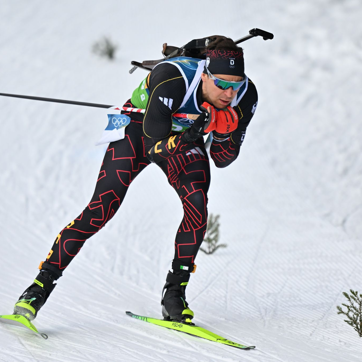 Philipp Nawrath zeigte ein fehlerfreies Rennen. - Foto: Hendrik Schmidt/dpa