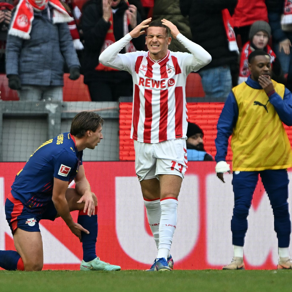 Kölns Shootingstar Said El Mala vergab in Hälfte eins zwei gute Chancen.  - Foto: Federico Gambarini/dpa