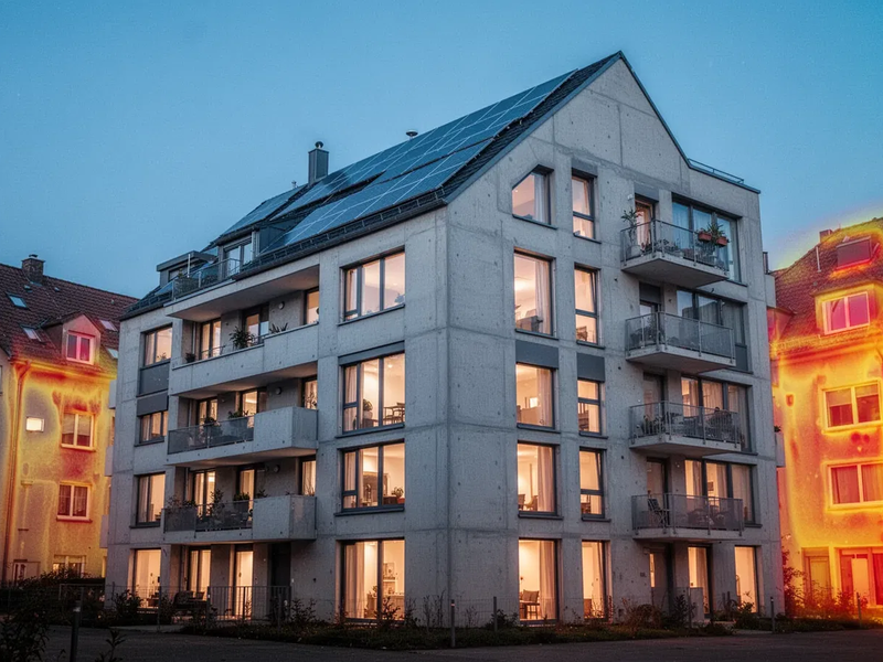 Energieeffizienz entscheidet 2026 über Immobilienwert - Foto: über boerse-global.de