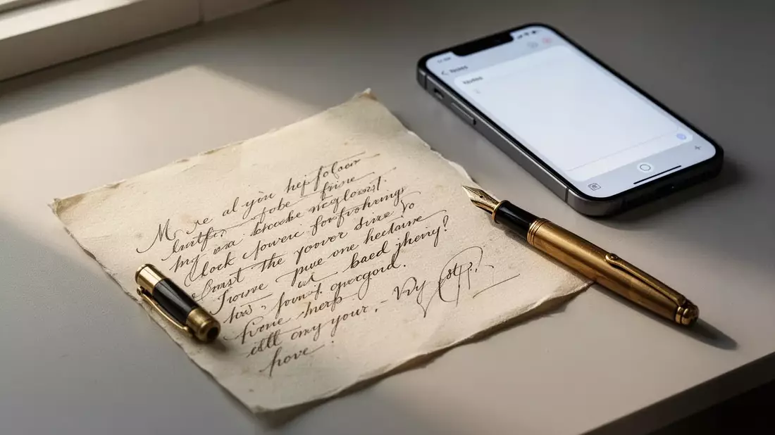 Handschrift erlebt Renaissance als Werkzeug der Achtsamkeit - Bild: über boerse-global.de