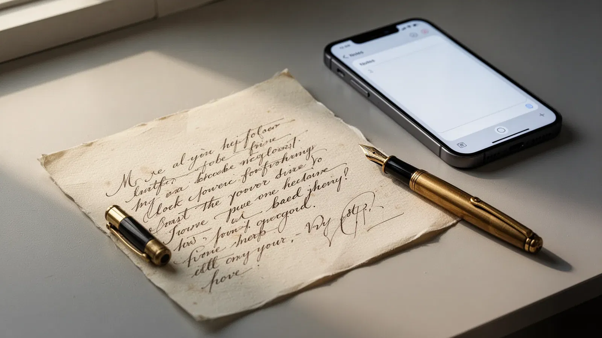 Handschrift erlebt Renaissance als Werkzeug der Achtsamkeit - Foto: über boerse-global.de