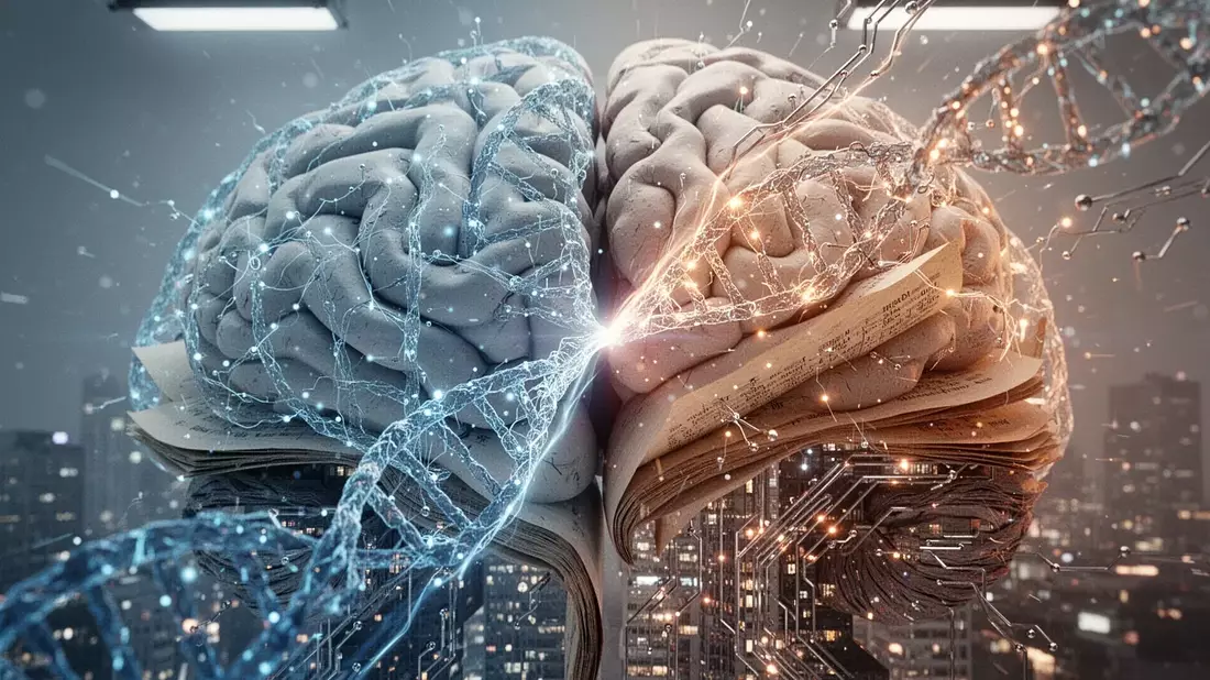 Intelligenz-Forschung: Gene und Umwelt formen unser Denken Illustration mit AI erstellt übermittelt durch boerse-global.de