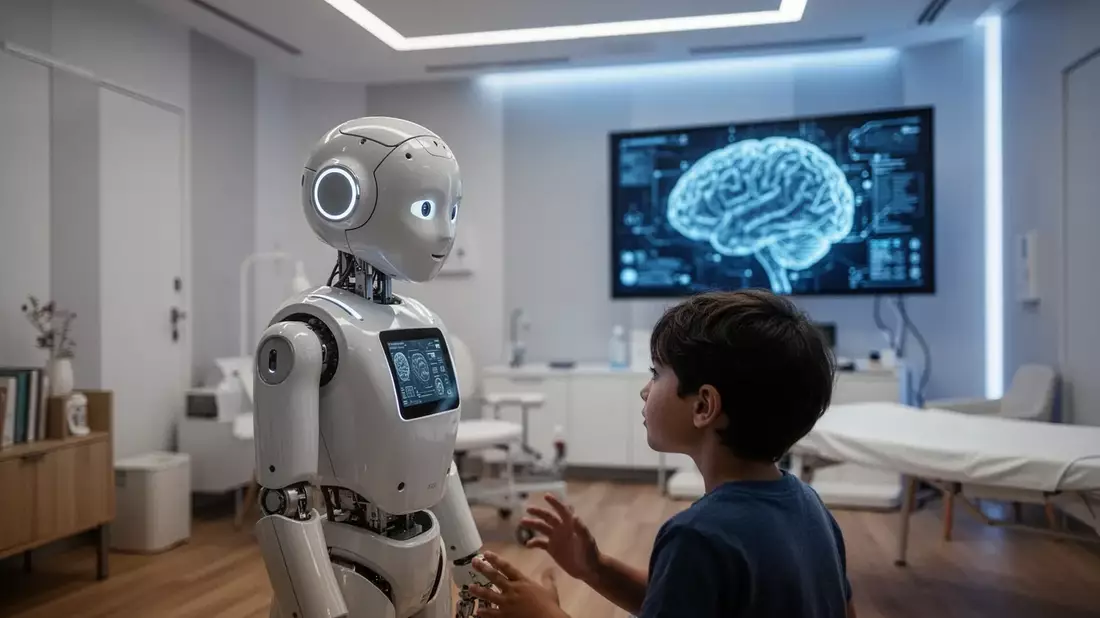 Chinas humanoider Therapieroboter setzt auf Gedankensteuerung - Bild: über boerse-global.de